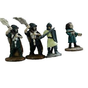 Ral Partha Miniature‎ Fantasy AD&D Hand Painted 1979 Set Of 4